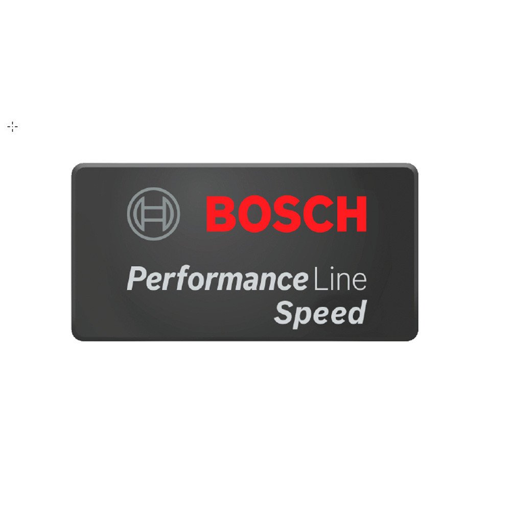 Bosch Copertura con logo Performance CX, rettangolare, nero. Con coperture non montate. E' necessario l'adattatore 1.270.015.122