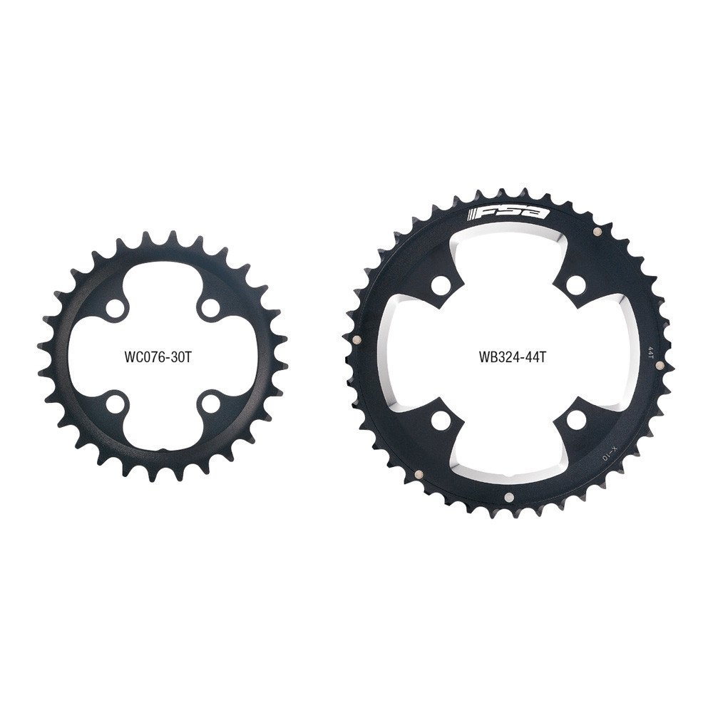 Fsa E-bike trekking chainrings pair - 44x30 WB324+WC076