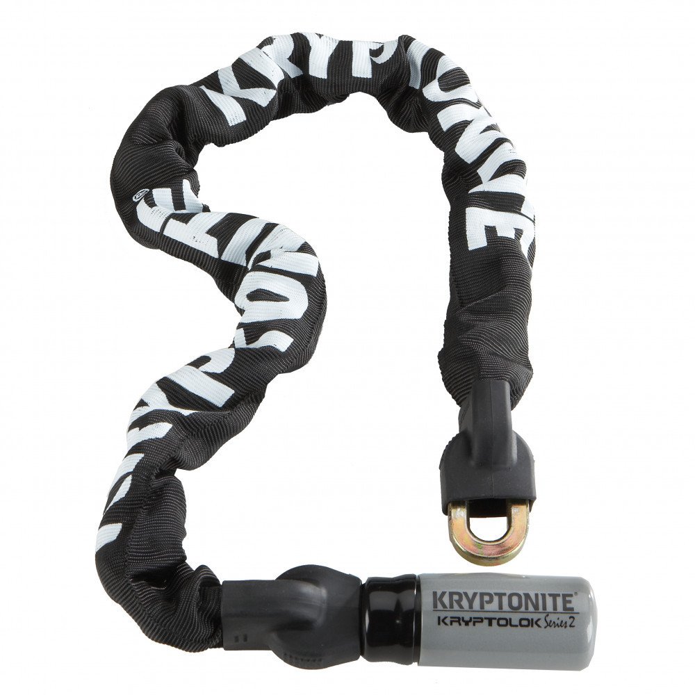 Kryptonite Integrated chain lock KRYPTOLOK SERIES 2 - 120 cm, black silver