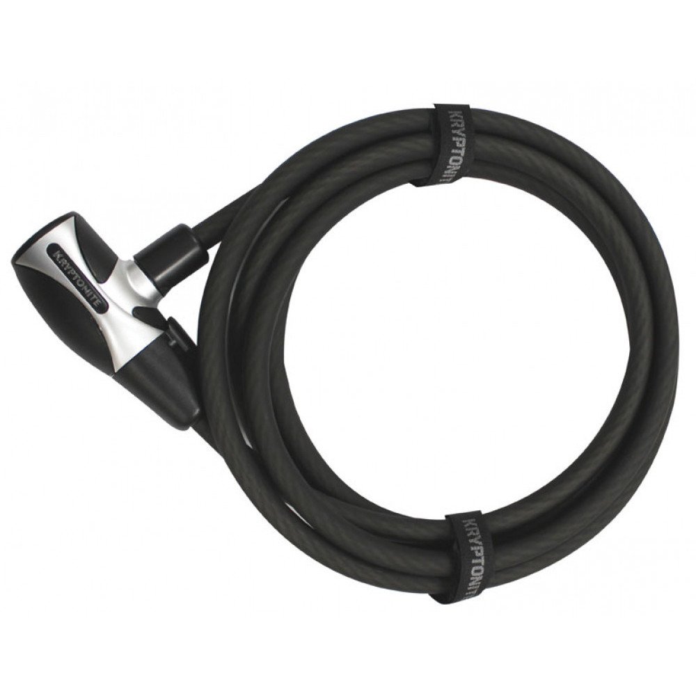 Kryptonite Spiral cable lock KRYPTOFLEX 1518 - black