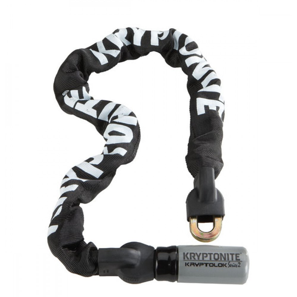 Kryptonite Integrated chain lock KRYPTOLOK SERIES 2 - 95 cm, black silver