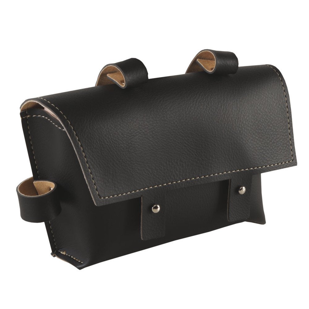 Easy Frame bag SPALLACCIO ECOPELLE - black