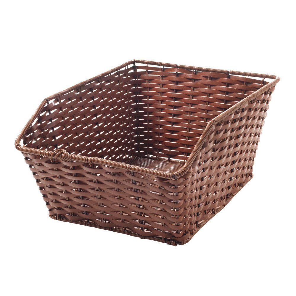 Easy Rear basket WICKER SYNTHETIC RECTANGULAR - brown