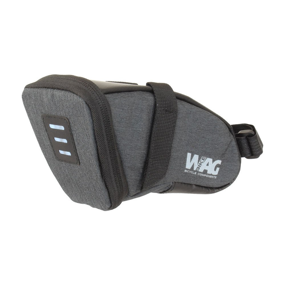 Wag Saddlebag VELCRO - L, grey