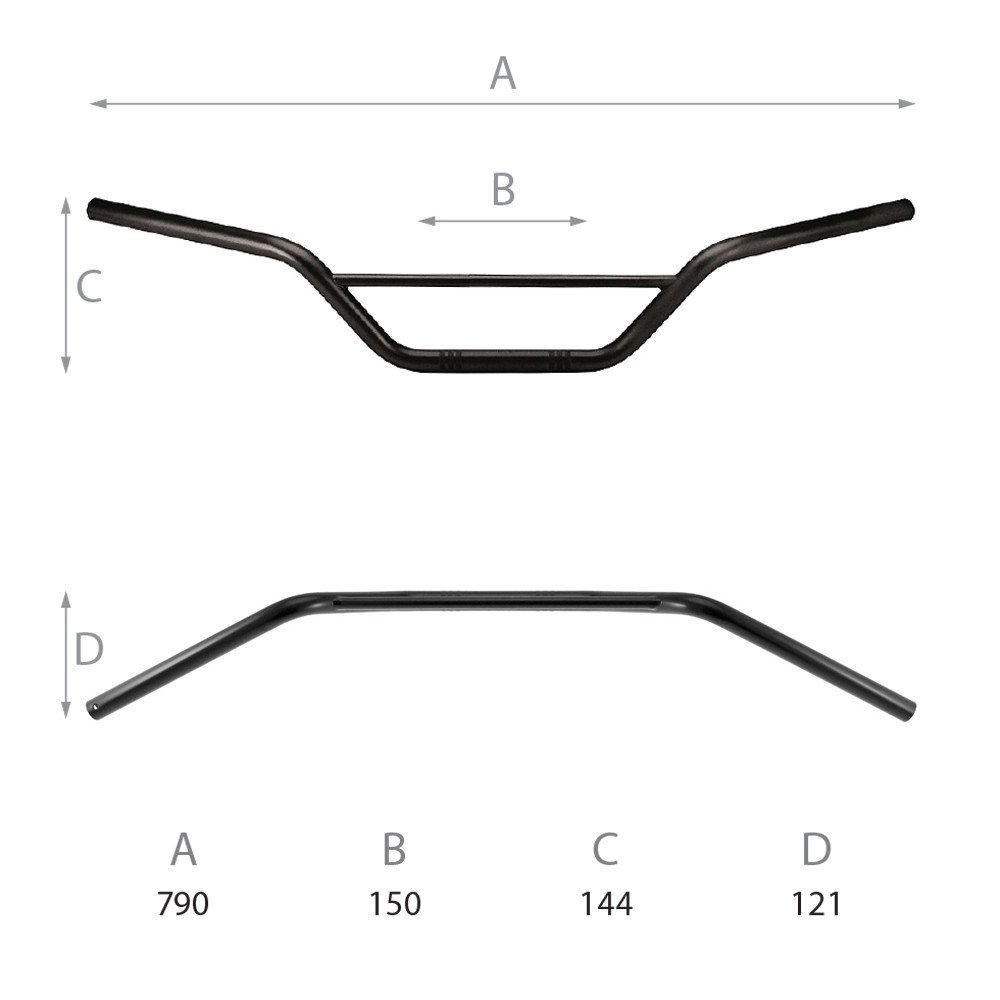 Domino Domino Off-road Handlebar L - 790mm