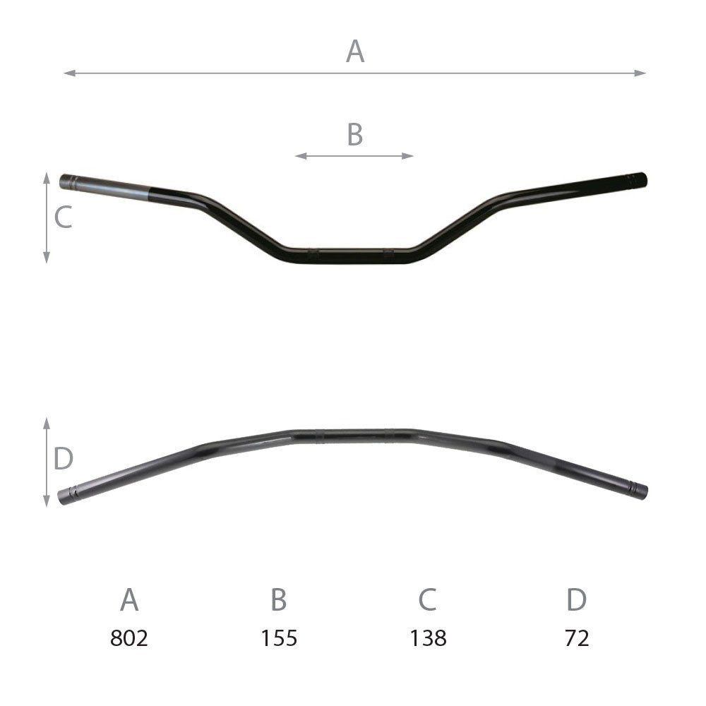 Domino Road Handlebar L - 807mm