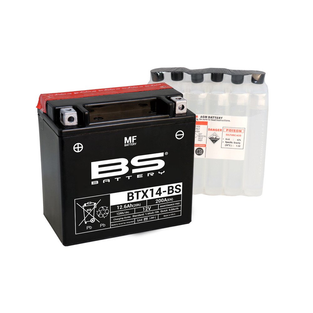 BS-Battery BS Battery MF BTX14-BS