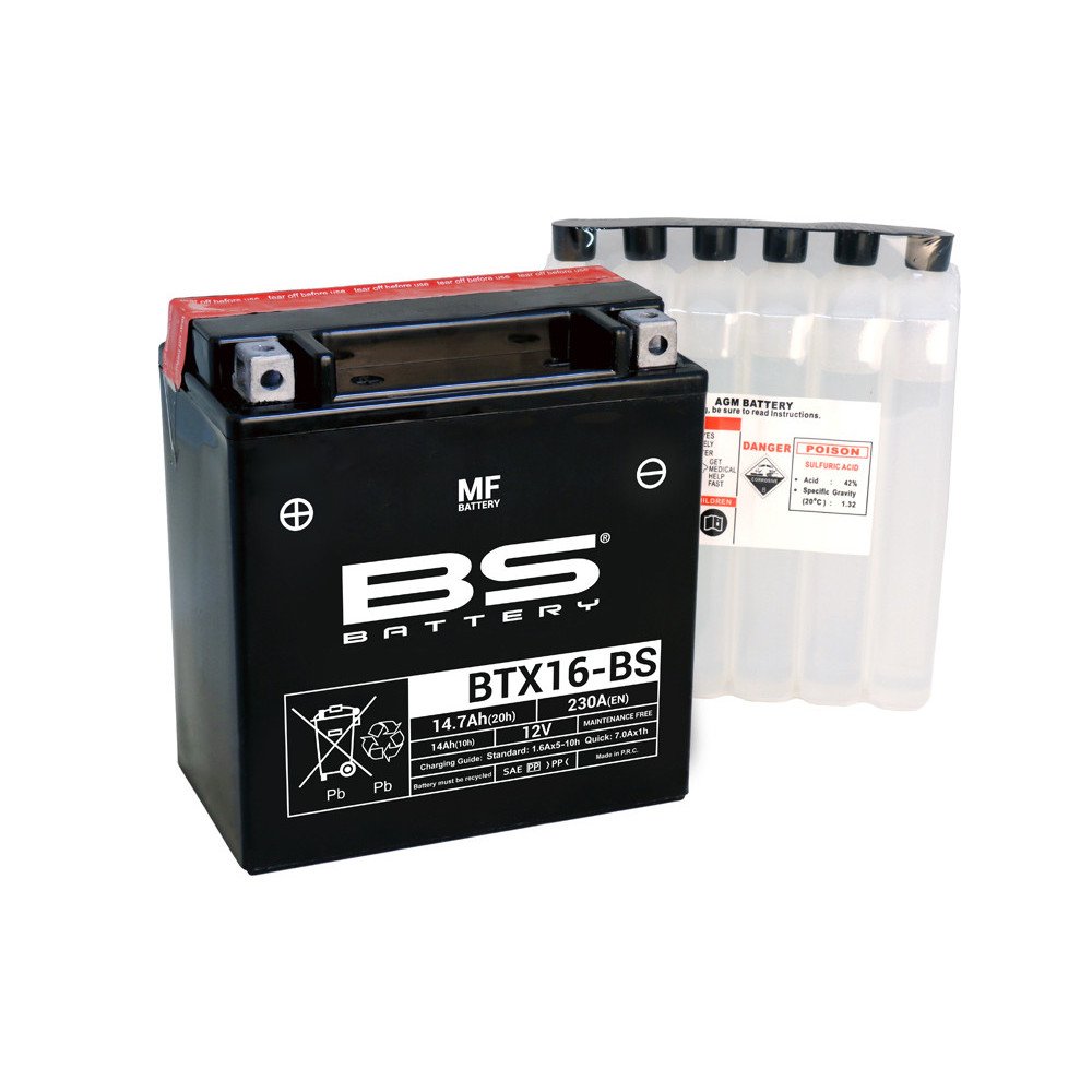 BS-Battery Batteria BS MF BTX16-BS