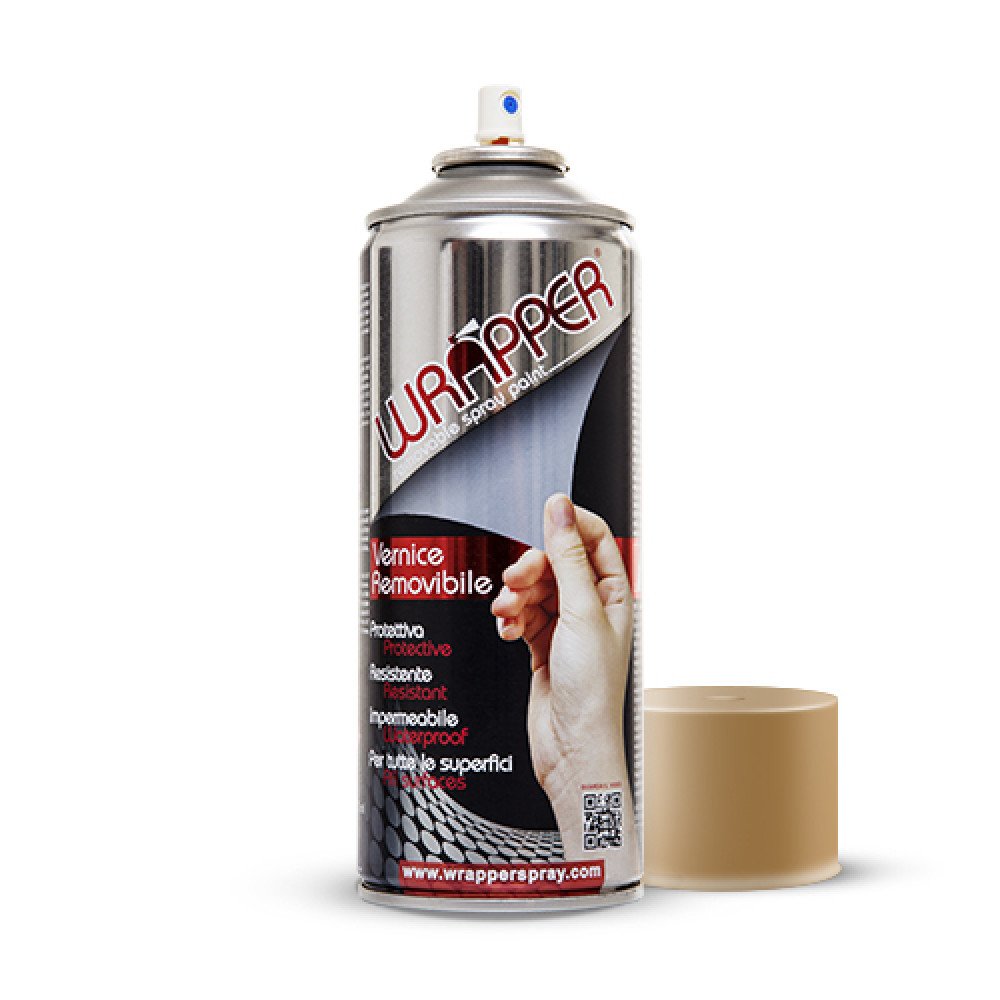 Wrapperspray Bomboletta vernice rimovibile Wrapper beige sand 400ml