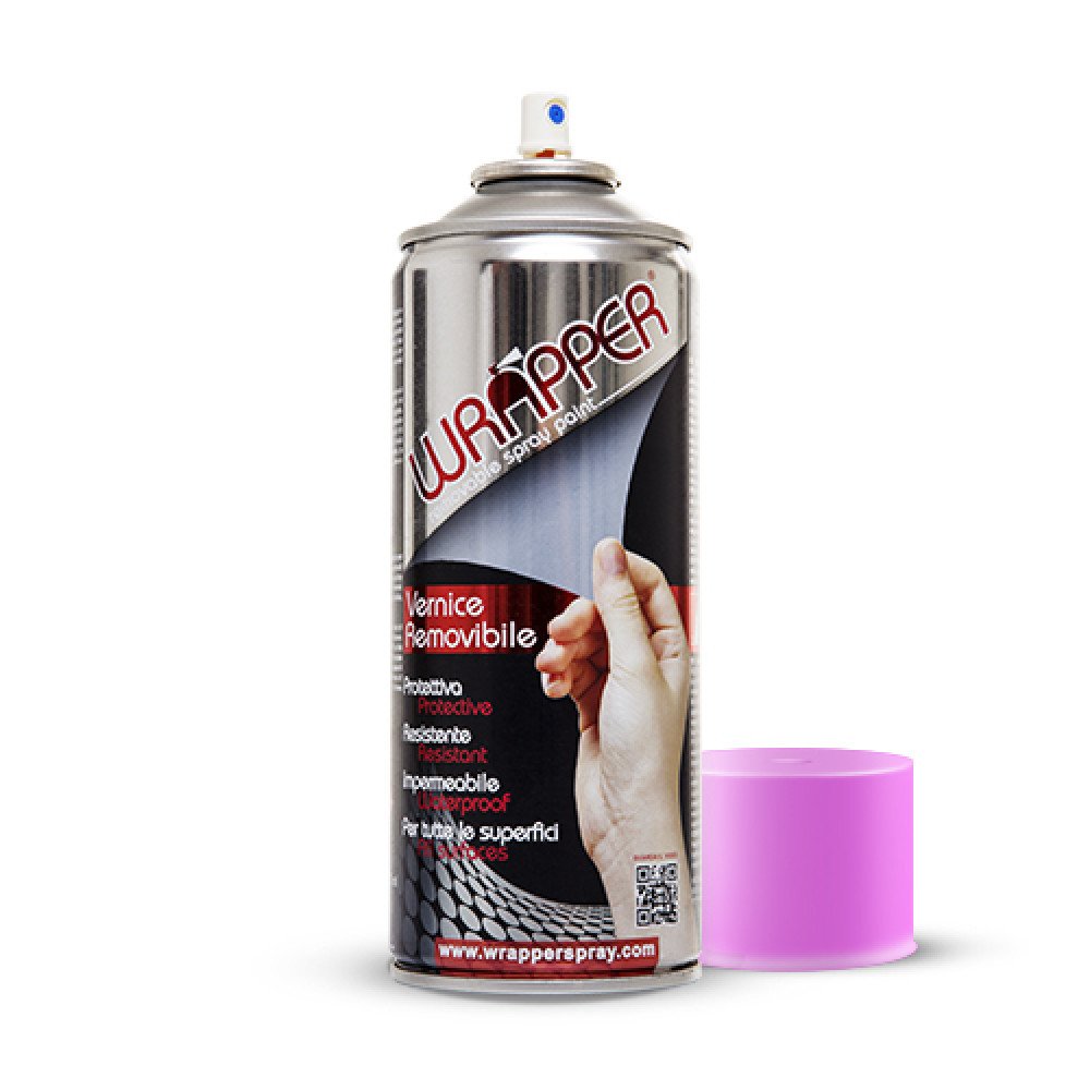 Wrapperspray Bomboletta vernice rimovibile Wrapper Fluo Fuxia 400ml