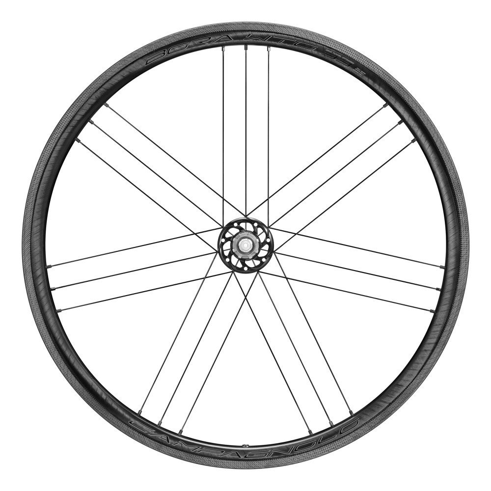 Campagnolo Wheelset BORA WTO 33 c19 2-Way Fit rim brake - Campagnolo 12s, dark label