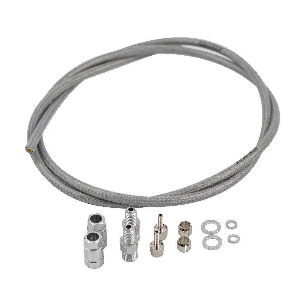 Braking KIT TUBO ACCIAIO/KEVLAR GRIGIO Ø5mm - INCAS 2.0/F.I.R.S.T.