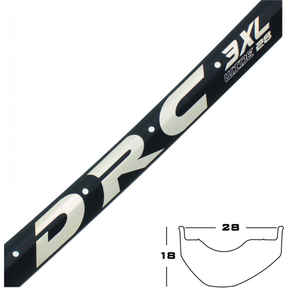 DRC Cerchio Climber 3XL Disco - 29, 28 fori