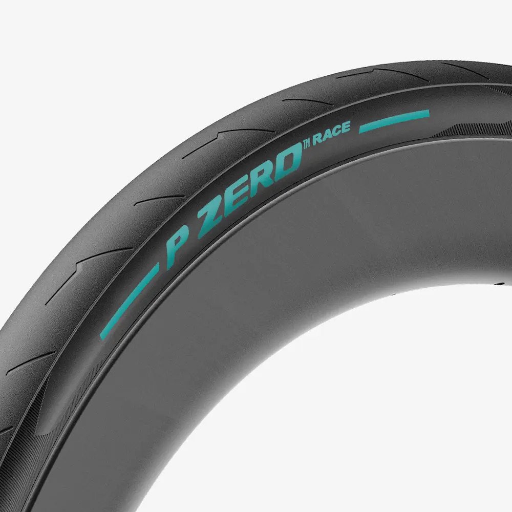 Pirelli Tyre P ZERO RACE IT - 700x28, turquoise, Techbelt road