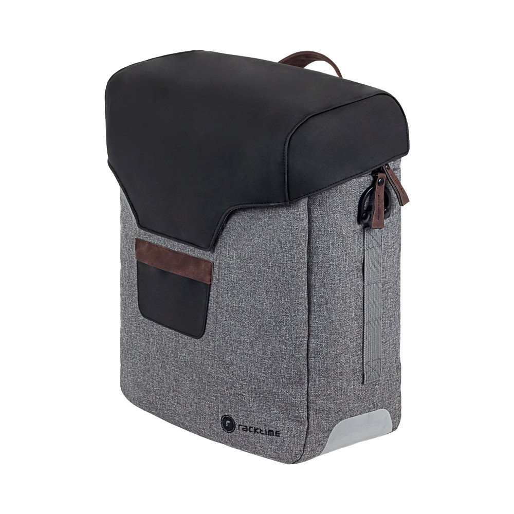 Racktime Side bag STELLA - black gray