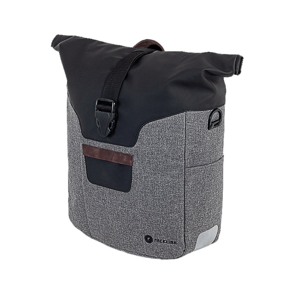 Racktime Side bag STELLA ROLLER  - black gray