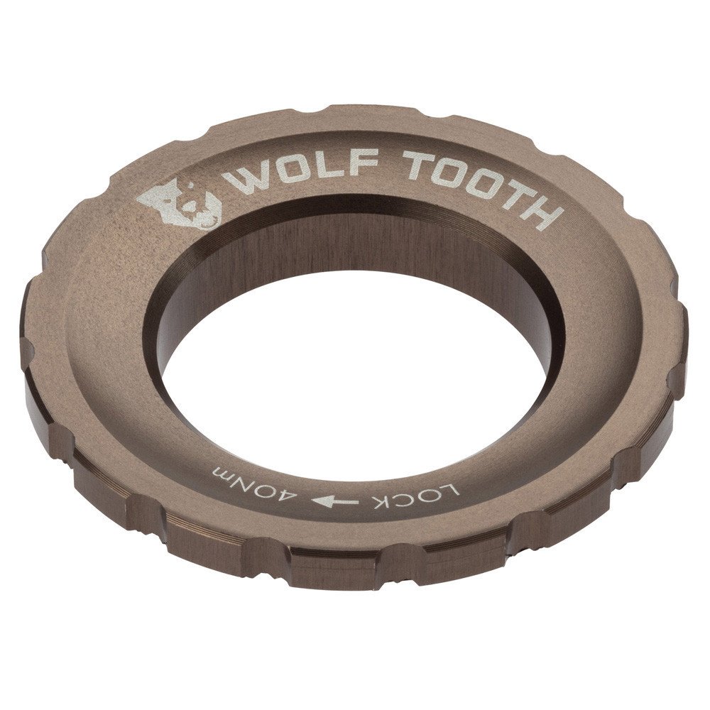 Wolftooth Lockring CHIUSURA DISCO CENTERLOCK - GHIERA ESTERNA, ESPRESSO