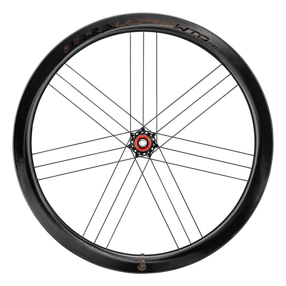 Campagnolo Rear wheel BORA ULTRA WTO 45 Carbon c23 tubeless ready 2-Way Fit Disc 28/700C - Campagnolo N3W (with adapter 12s), Center Lock AFS