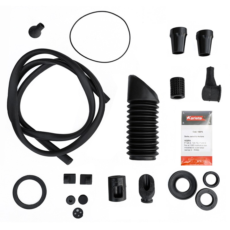 ARIETE KIT GOMMINI E PARAOLI VESPA125/150 TELAIO V-PX