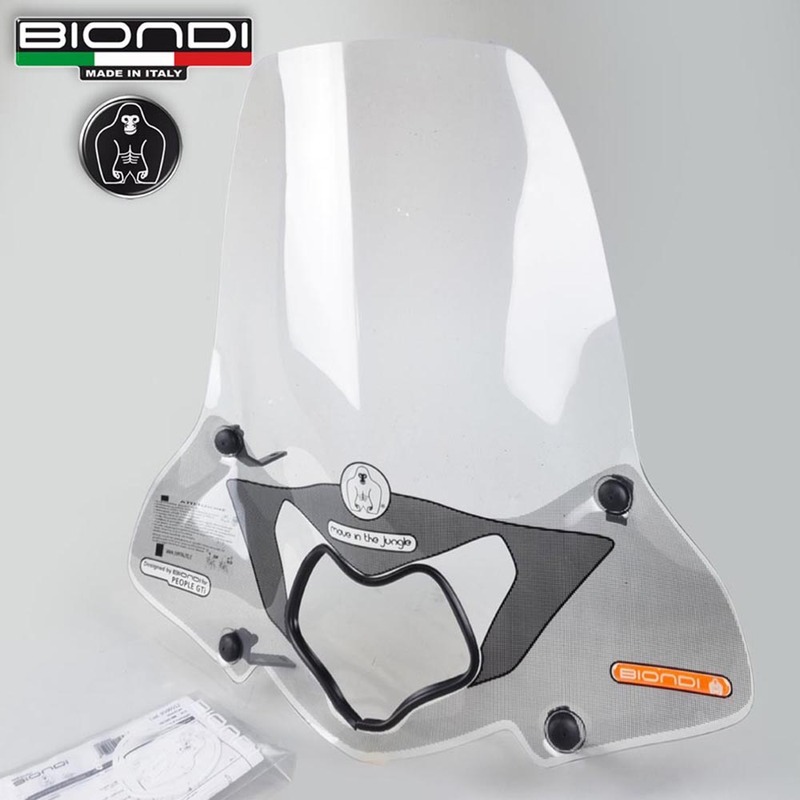 BIONDI PARABREZZA KYMCO PEOPLE GTI 125/300 10, ATTACCHI COMPRESI