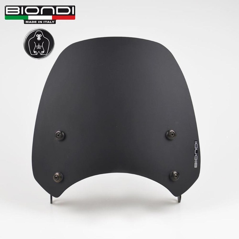 BIONDI CUPOLINO MOTO GUZZI V7 III 17-20 V9 BOBBER NERO SATINATO