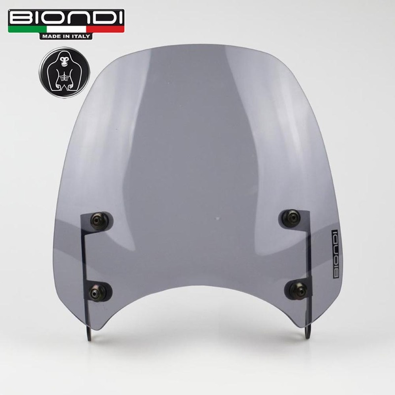 BIONDI WINDSHIELD GUZZI V7 III 18-20FUME\' CHIARO