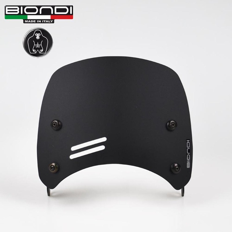 BIONDI WINDSHIELD GUZZI V7 III 18-20NERO SATINATO