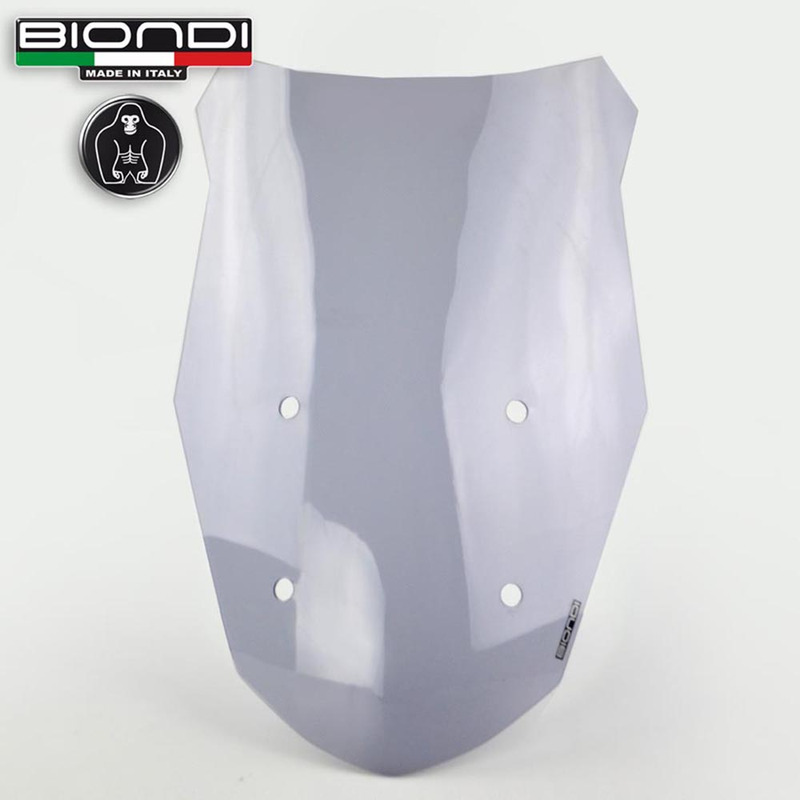 BIONDI WINDSHIELD MOTO GUZZI V100 22FUME CLEAR-  MAXI TOURING