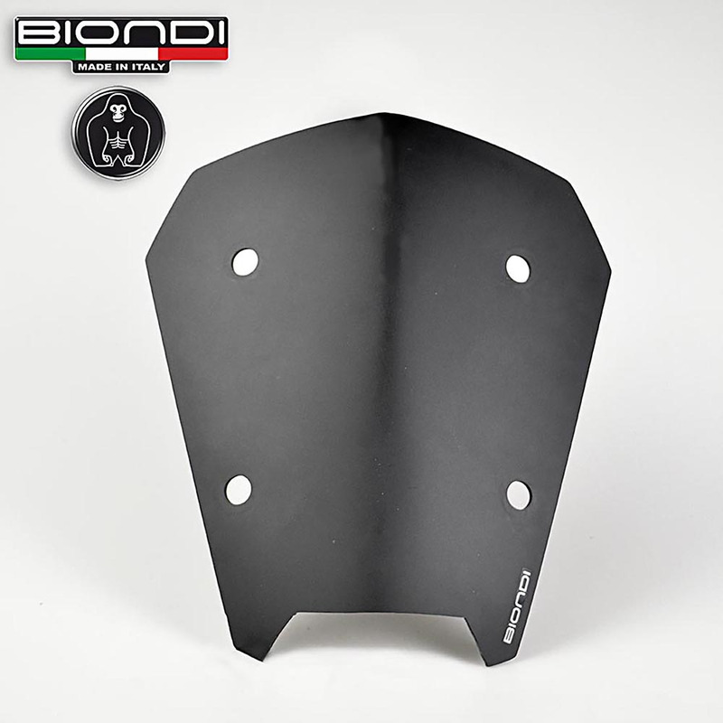 BIONDI CUPOLINO MOTO GUZZI V100 STELVIO PFF 24- NERO SATINATO-SPORT