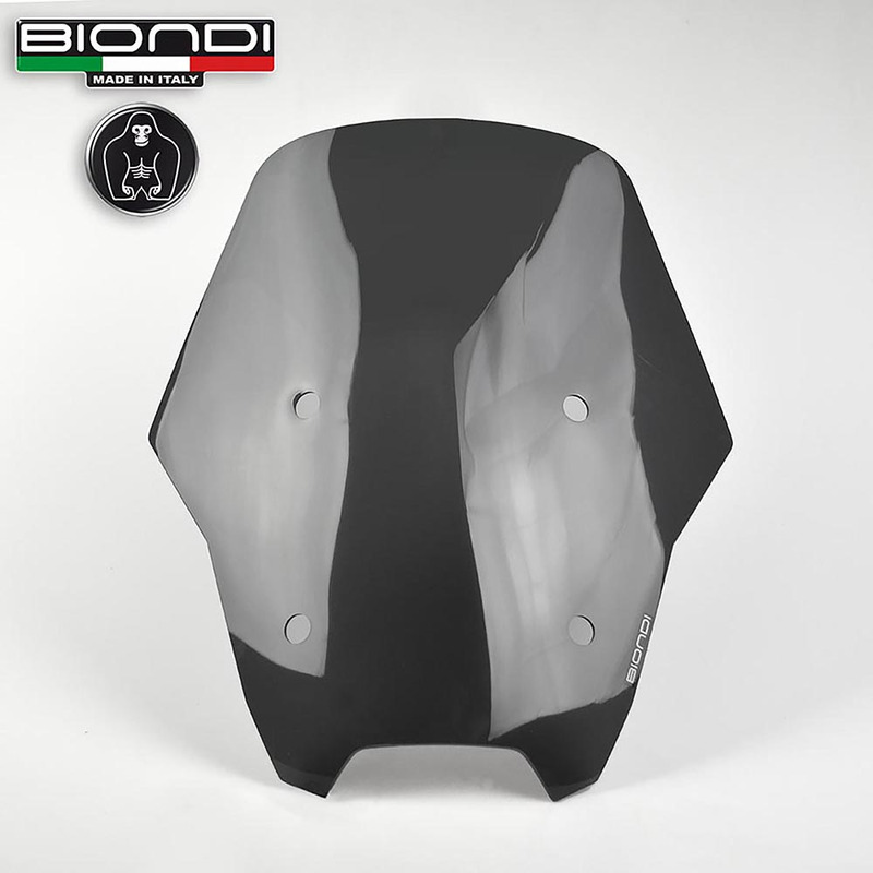 BIONDI WINDSHIELD GUZZI V100 STELVIO24- FUME\' SCURO