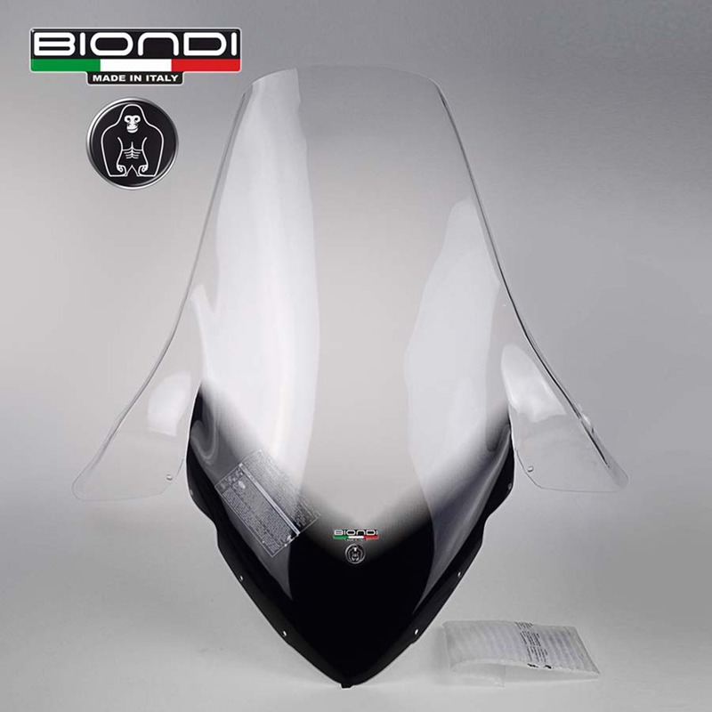 BIONDI PARABREZZA CLUB YAMAHA T-MAX500 00-07, ATTACCHI COMPRESI