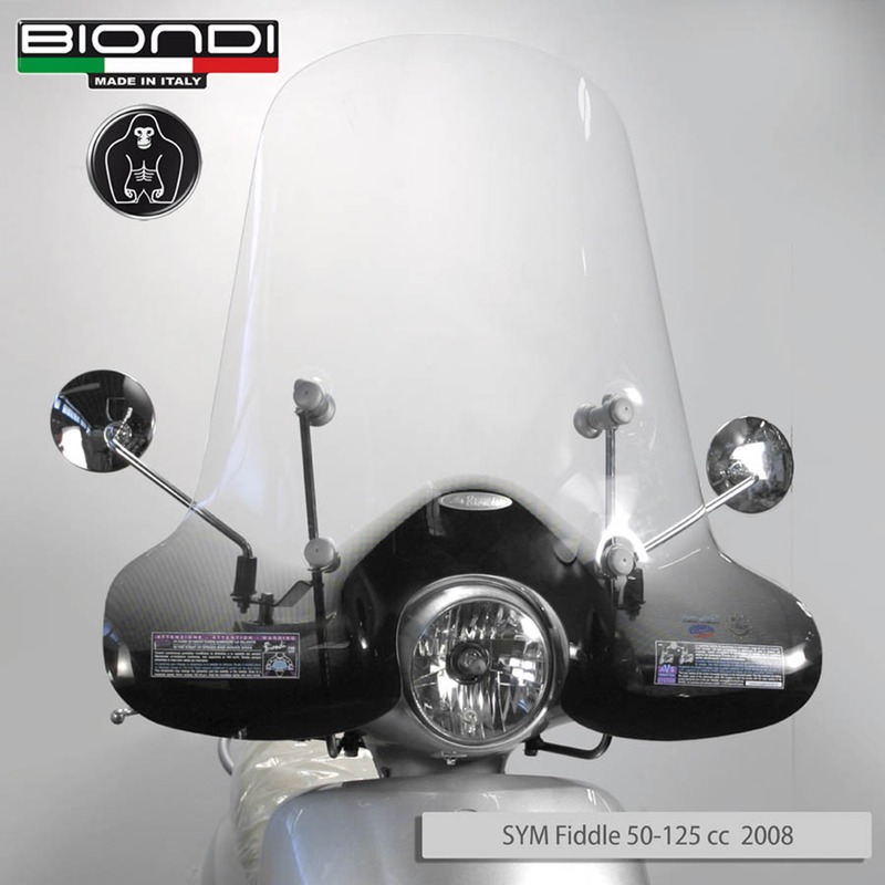 BIONDI WINDSCREEN PIAGGIO VESPA LX50 125.150 05 BORDERLESS