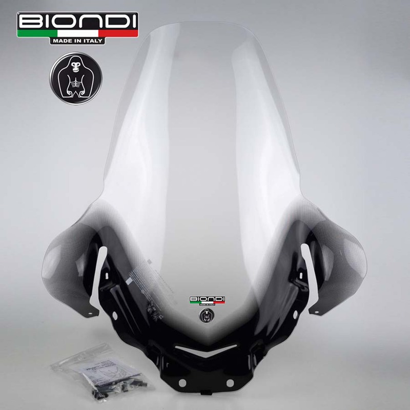 BIONDI PARABREZZA CLUB PEUGEOT SATELIS 125/250 ATTACCHI COMPRESI