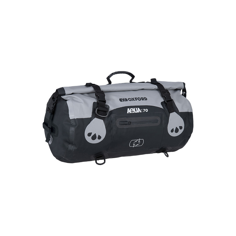 OXFORD Aqua T-70 Roll Bag Grey/Black