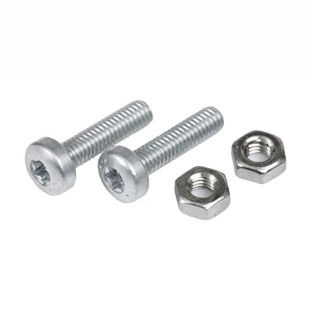 Bosch  Lock Screw Kit, including 2 x nuts M4 and 2 x Torx pan head screws M4x20