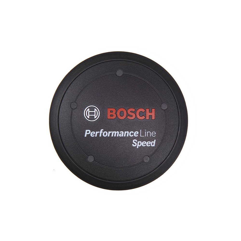 Bosch  Performance Speed Logo Cover, Black, including spacer ring If design cover is not fitted