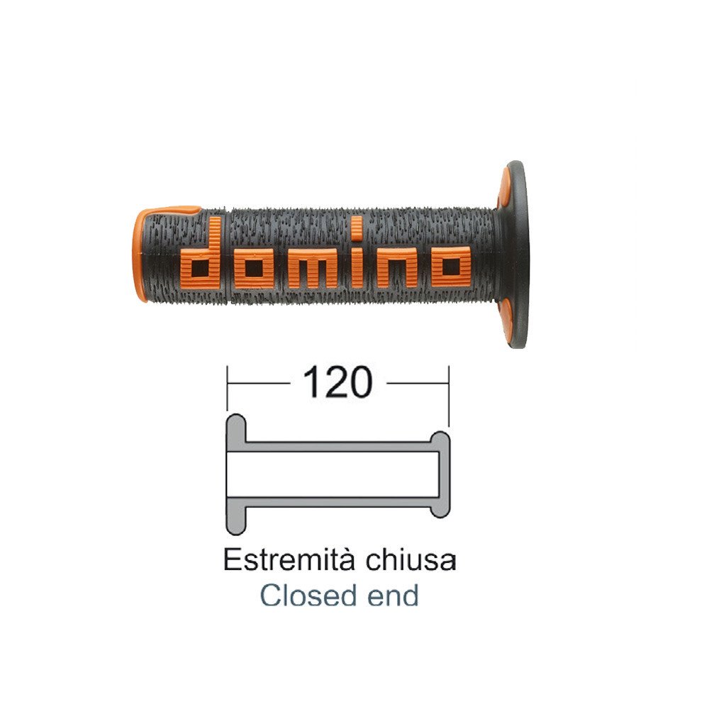 Domino DOMINO Grips Off-road black/orange