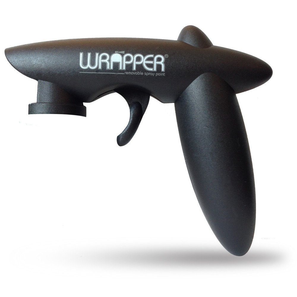 Wrapperspray Wrapper Spray can pistol grip