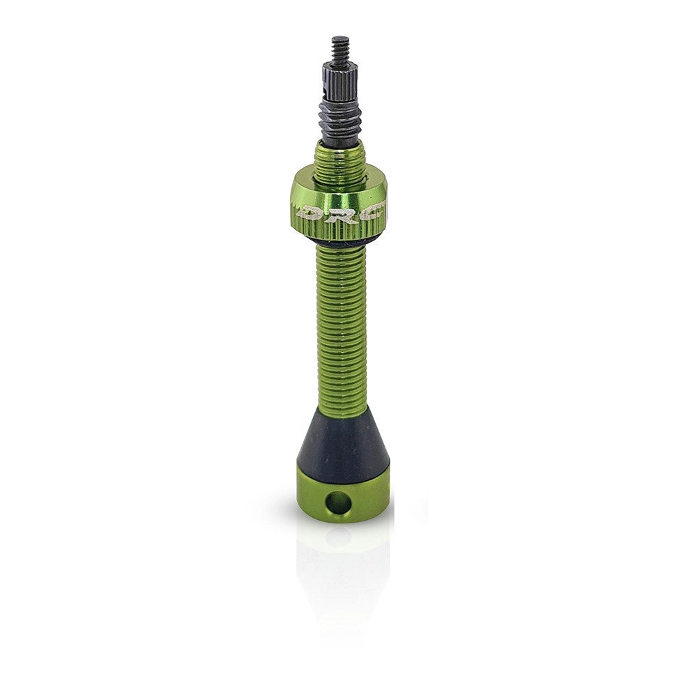 DRC Tubeless Ergal Valve - 48 mm, green