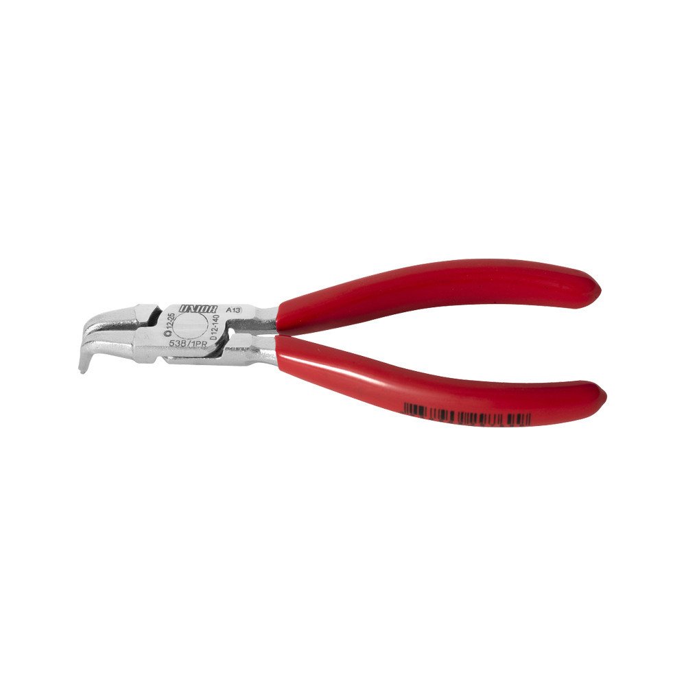 Unior BENT PLIERS 538/1PR for internal lock rings / seeger / circlip - for 12-25 mm circlip