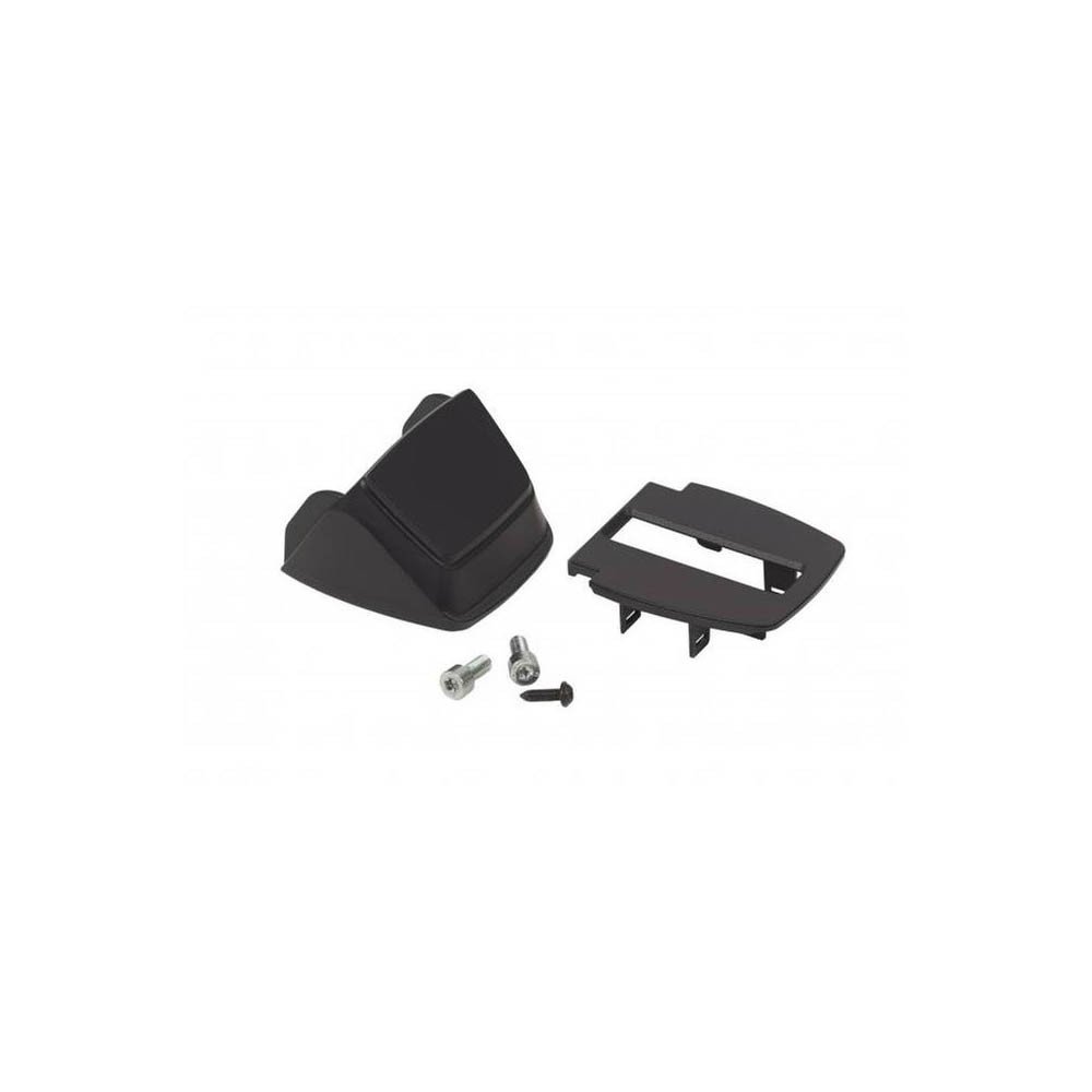 Bosch Kit scatola in plastica serratura. Staffa superiore e inferiore, 1 vite a filetto scanalato 3,5x12 e 2 viti a testa esagonale cava M5x12 incluse.