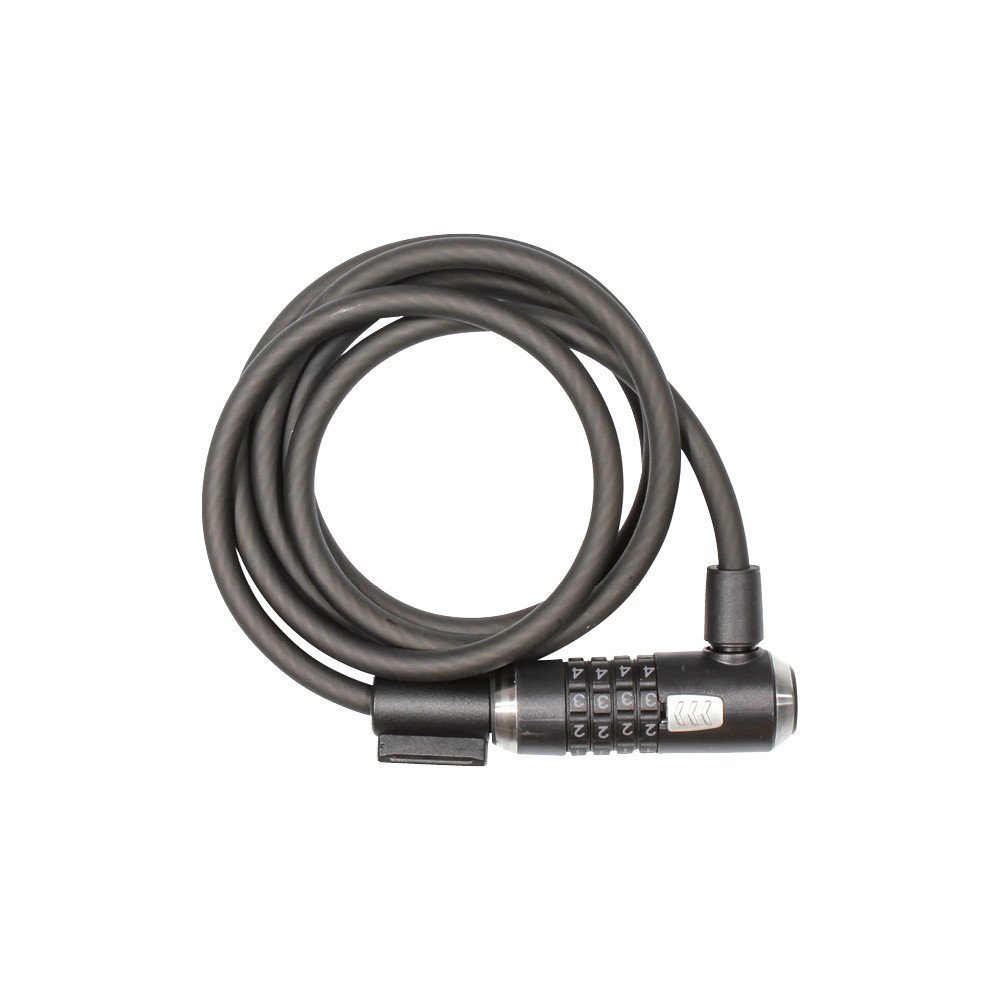 Kryptonite Spiral cable lock KRYPTOFLEX 1018 COMBO - black