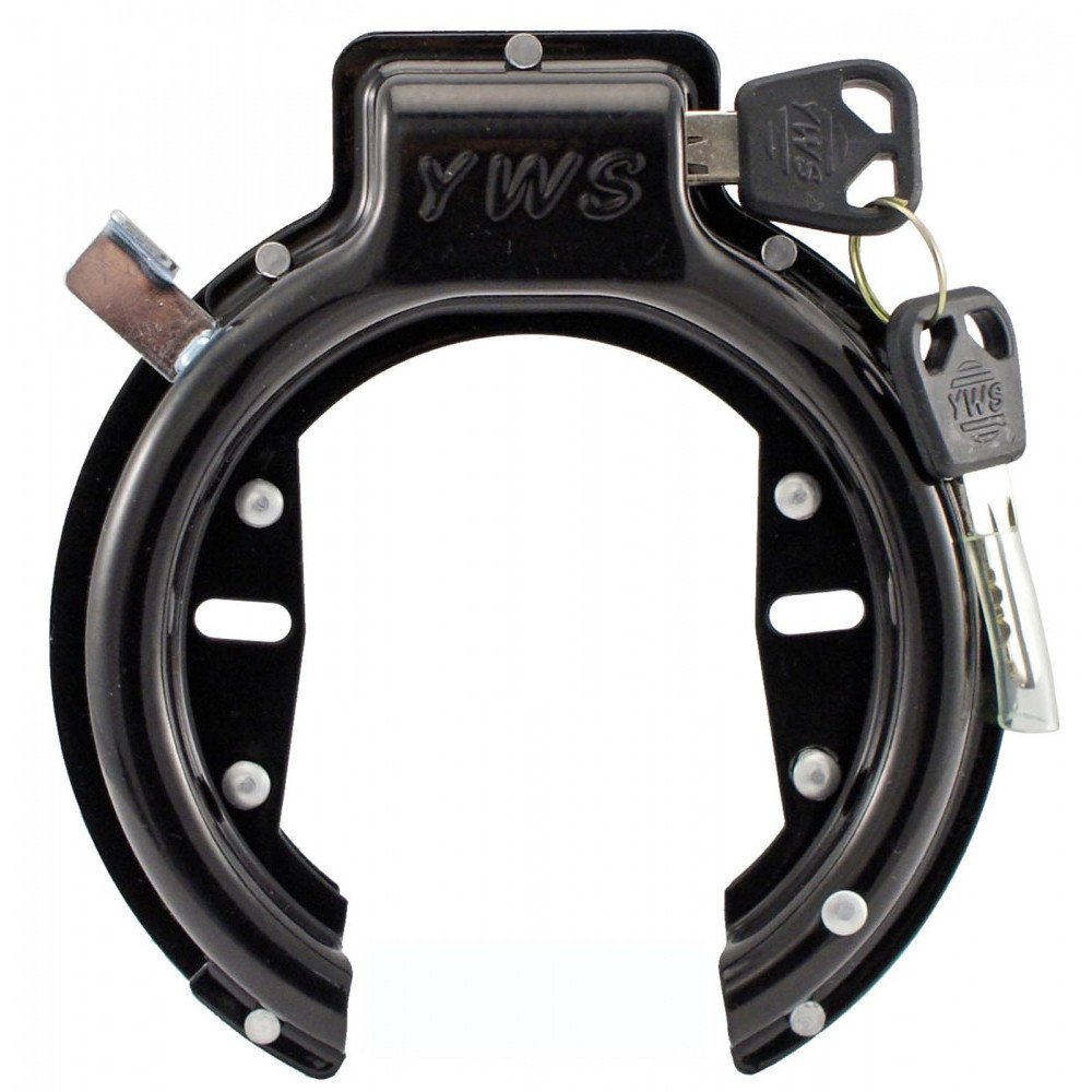 Easy Frame ring lock WITH SCREWS - black