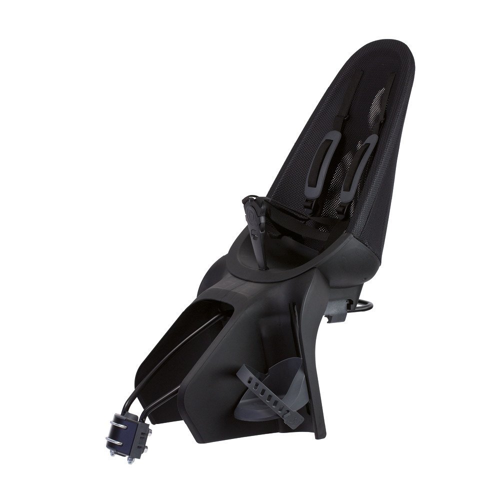 Qibbel Rear child bike seat AIR REAR frame mount - black