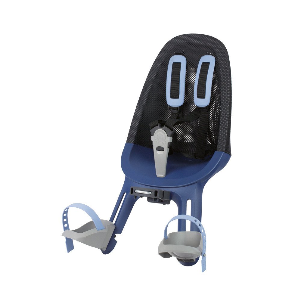 Qibbel Front child bike seat AIR FRONT - black blue