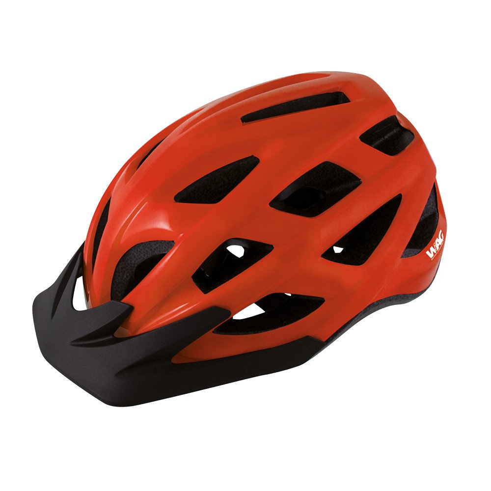 Wag Helmet MTB KID - S (52-56 cm), red