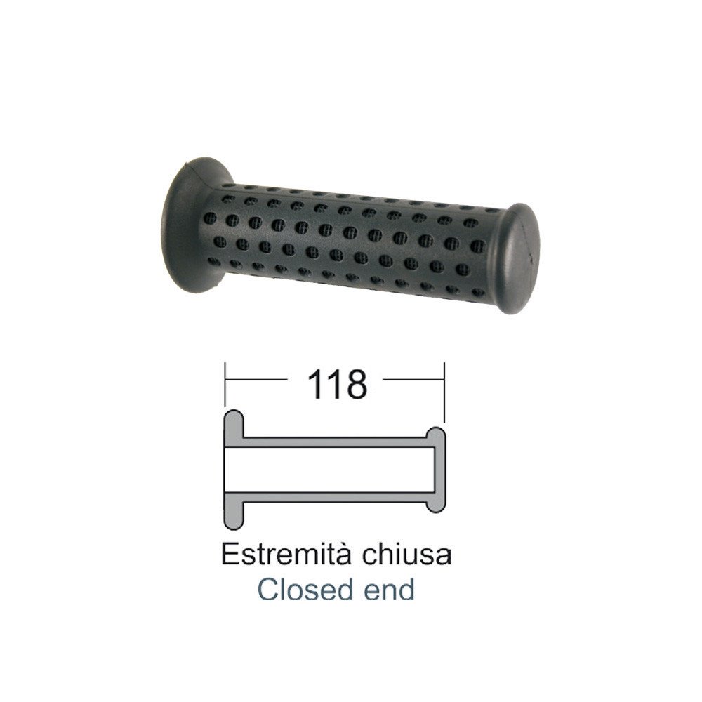 Domino DOMINO Black grips Piaggio Vespa Vespa XL FL-HP-N-XL2 50-125cc