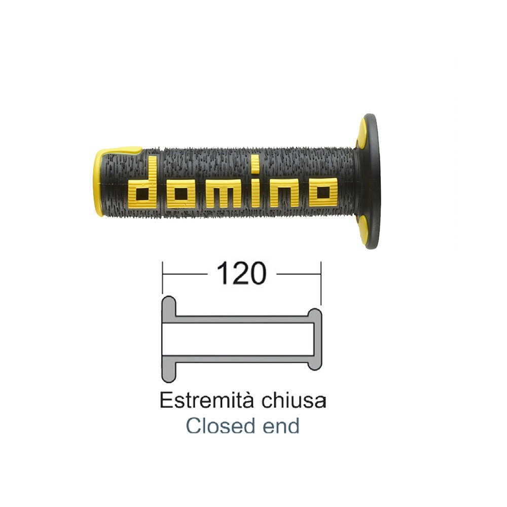 Domino DOMINO Grips off-road black/yellow