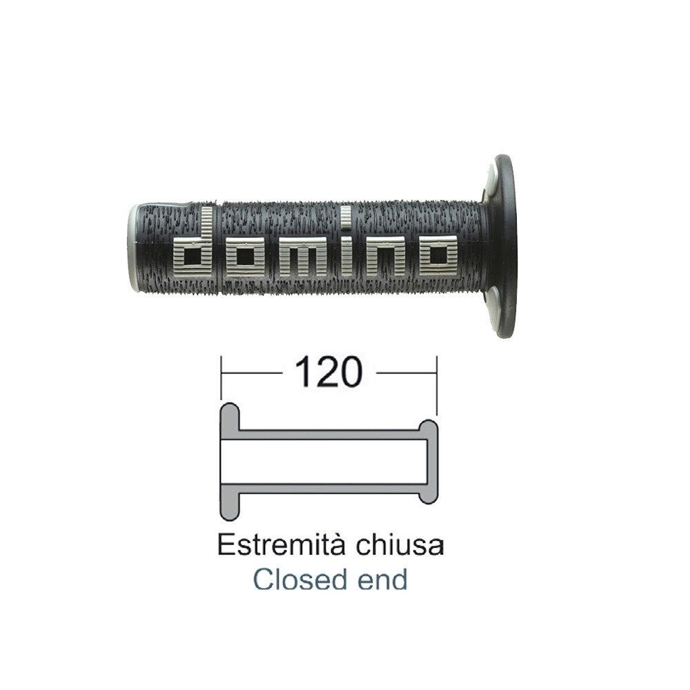 Domino DOMINO Grips off-road black/grey