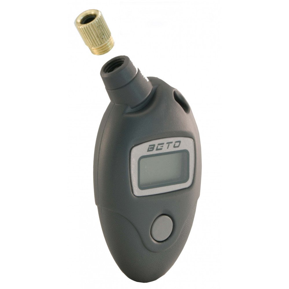 Beto Deluxe digital tire gauge for schrader and presta valves